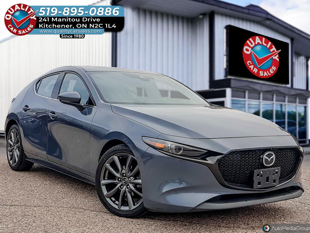 2019 Mazda MAZDA3 GT Hatchback *LEATHER-SUNROOF*