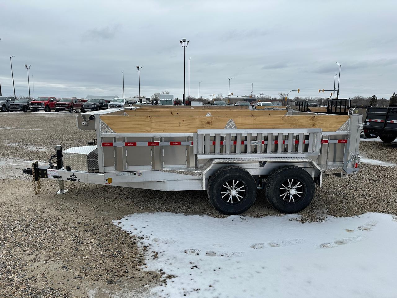 2026 Nordtek Dump Nordtek 82" x 12' Dump Trailer Photo5