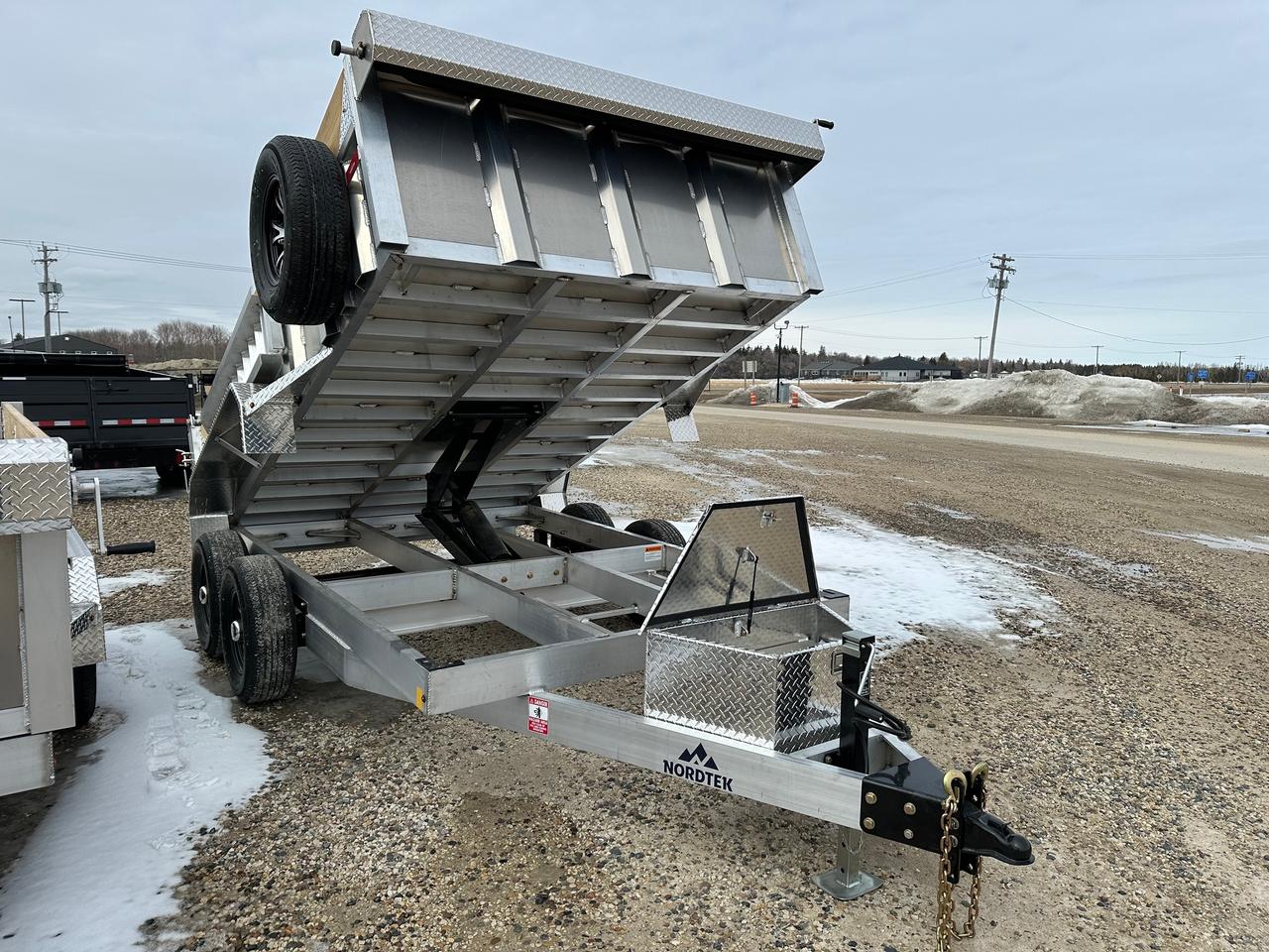 2026 Nordtek Dump Nordtek 82" x 12' Dump Trailer Photo4