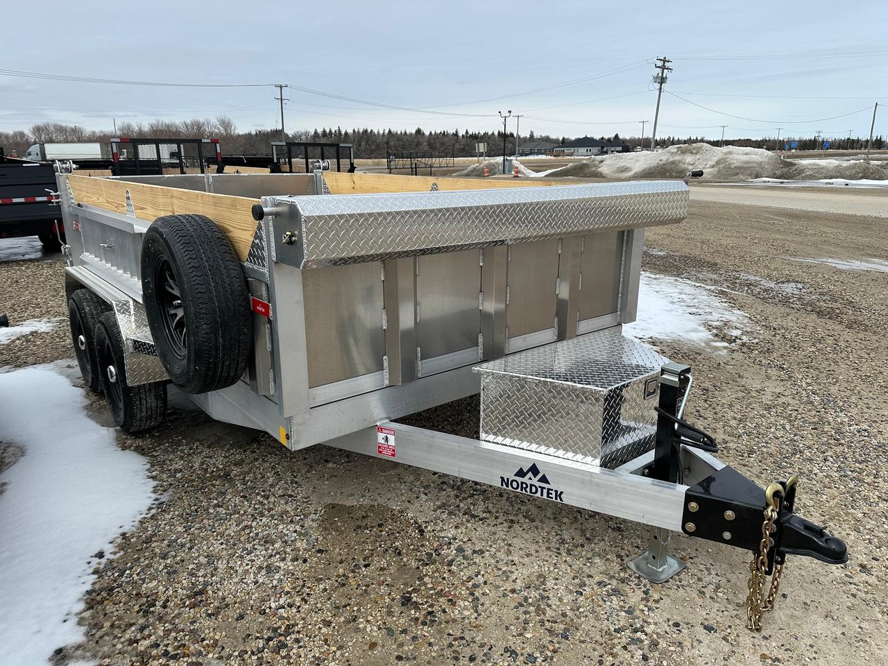 2026 Nordtek Dump Nordtek 82" x 12' Dump Trailer Photo5