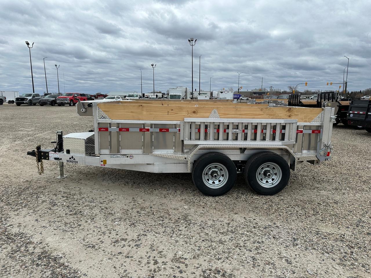2026 Nordtek Dump Nordtek 82" x 12' Dump Trailer Photo2