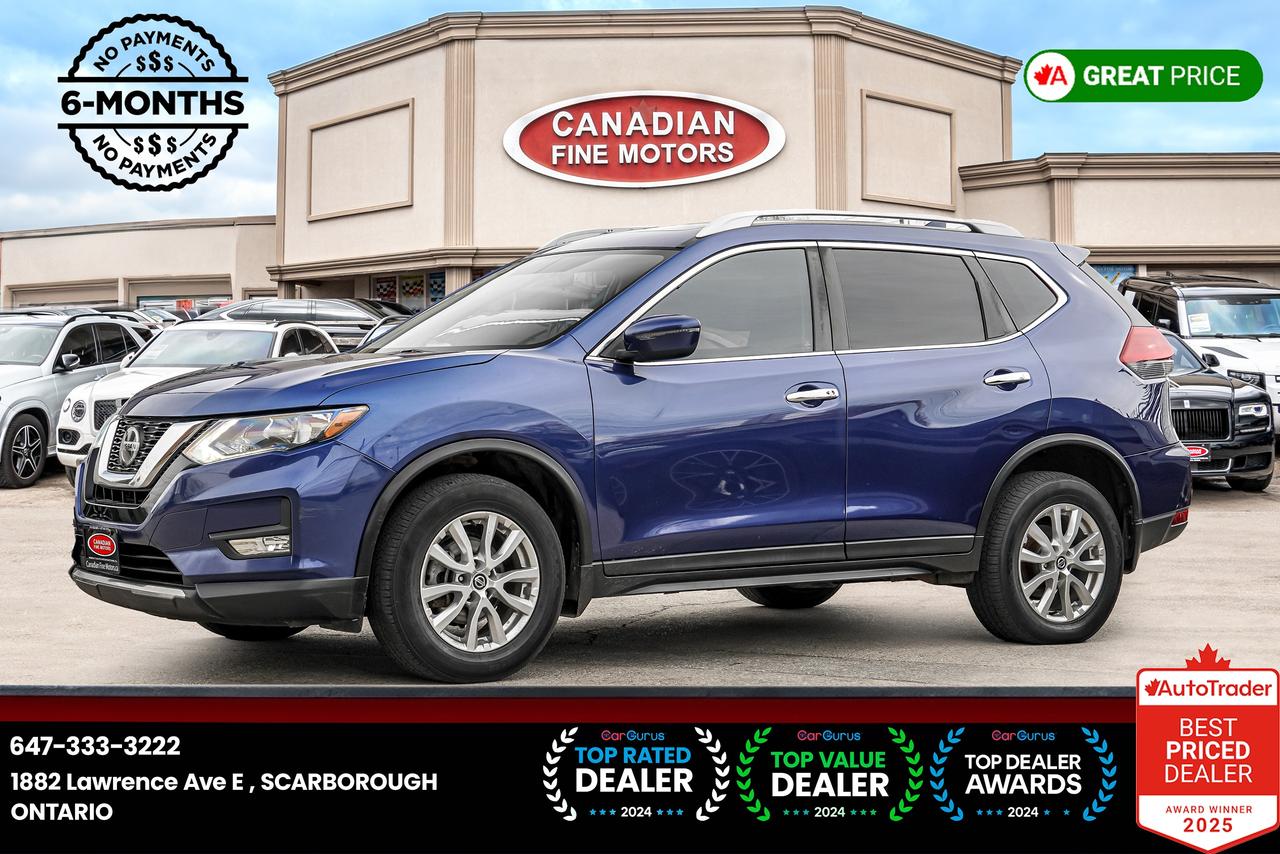 2018 Nissan Rogue SV AWD | PANO | CAM | HEATED SEATS | CARPLAY | LDW Photo0
