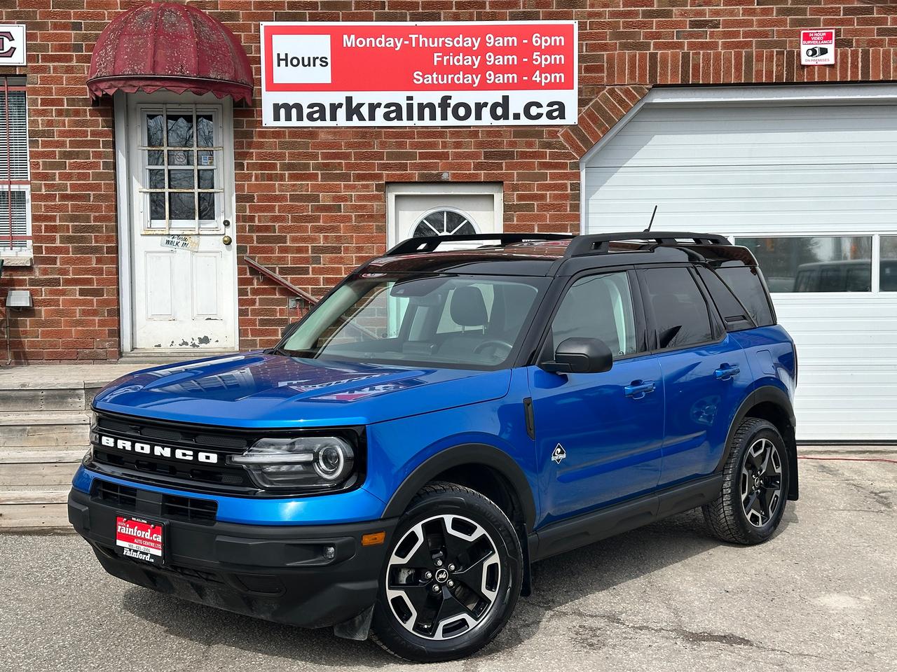 2022 Ford Bronco Sport OuterBanks4X4 HTD-LTHR Sunroof NAV BackupCam XM AC