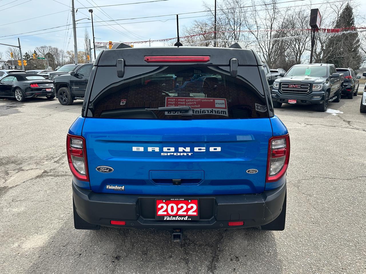2022 Ford Bronco Sport OuterBanks4X4 HTD-LTHR Sunroof NAV BackupCam XM AC Photo3