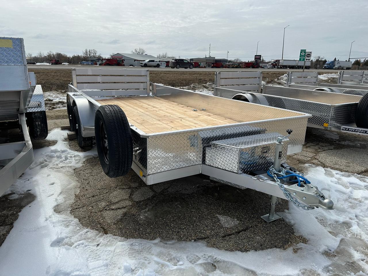 2026 Stronghaul Utility Trailer  82" x 16' Stronghaul Solid Side Utility Trailer Photo