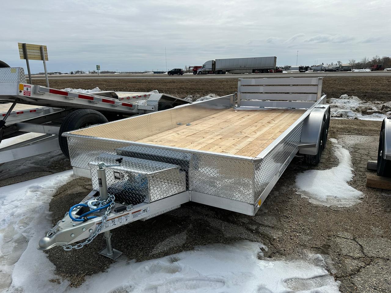 2026 Stronghaul Utility Trailer  82" x 16' Stronghaul Solid Side Utility Trailer Photo0