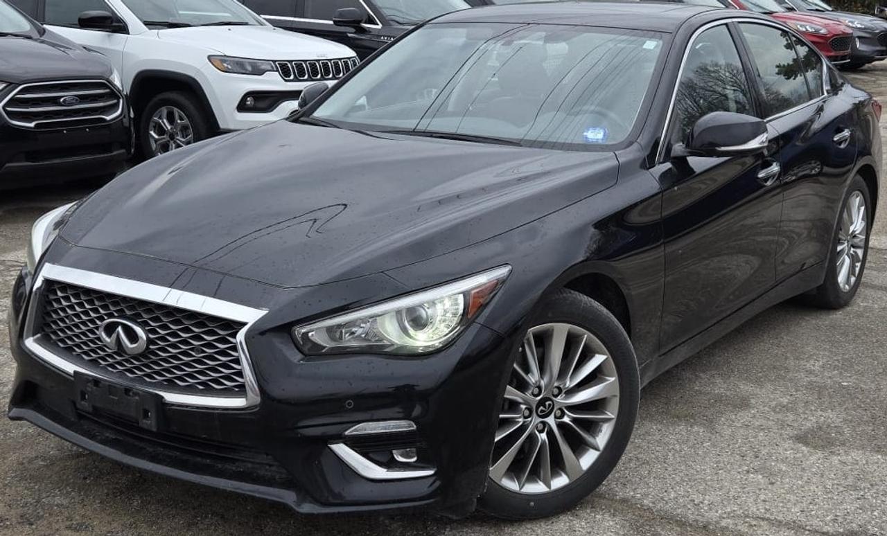 2021 Infiniti Q50 LUXE/ NO ACCIDENTS / AWD / 360CAM / ROOF /LEATHER - Photo #1