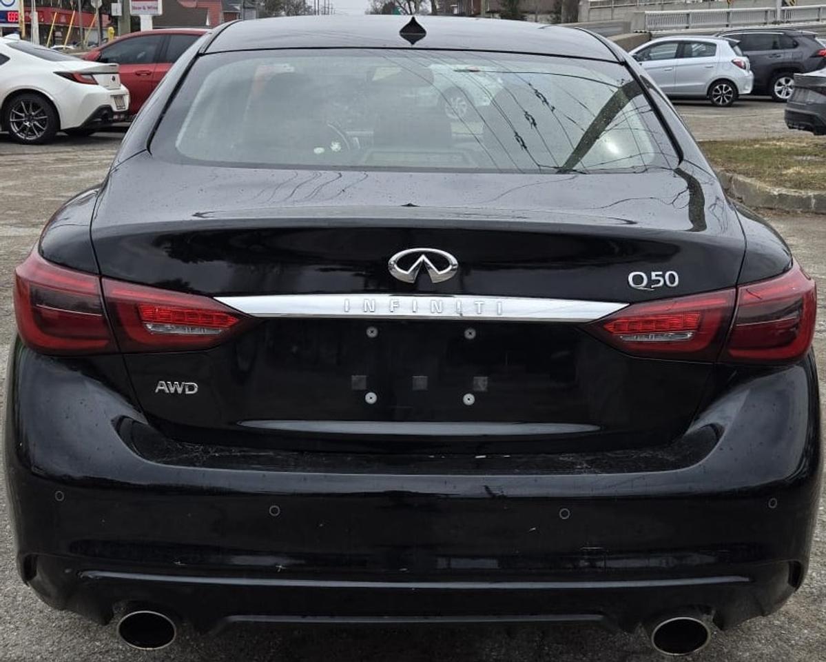 2021 Infiniti Q50 LUXE/ NO ACCIDENTS / AWD / 360CAM / ROOF /LEATHER Photo2