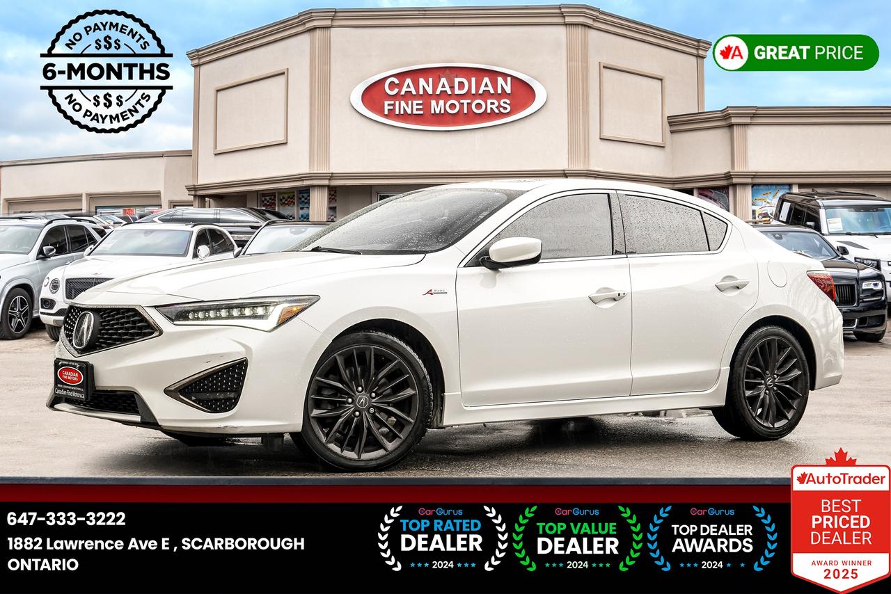 2019 Acura ILX Tech A-Spec | BSM | NAVI | RED INT | SUNROOF | - Photo #1