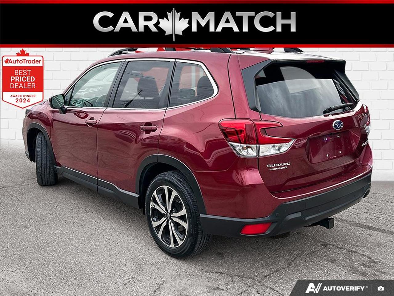 2020 Subaru Forester LIMITED / PANO ROOF / LEATHER / NAV / EYESIGHT Photo2