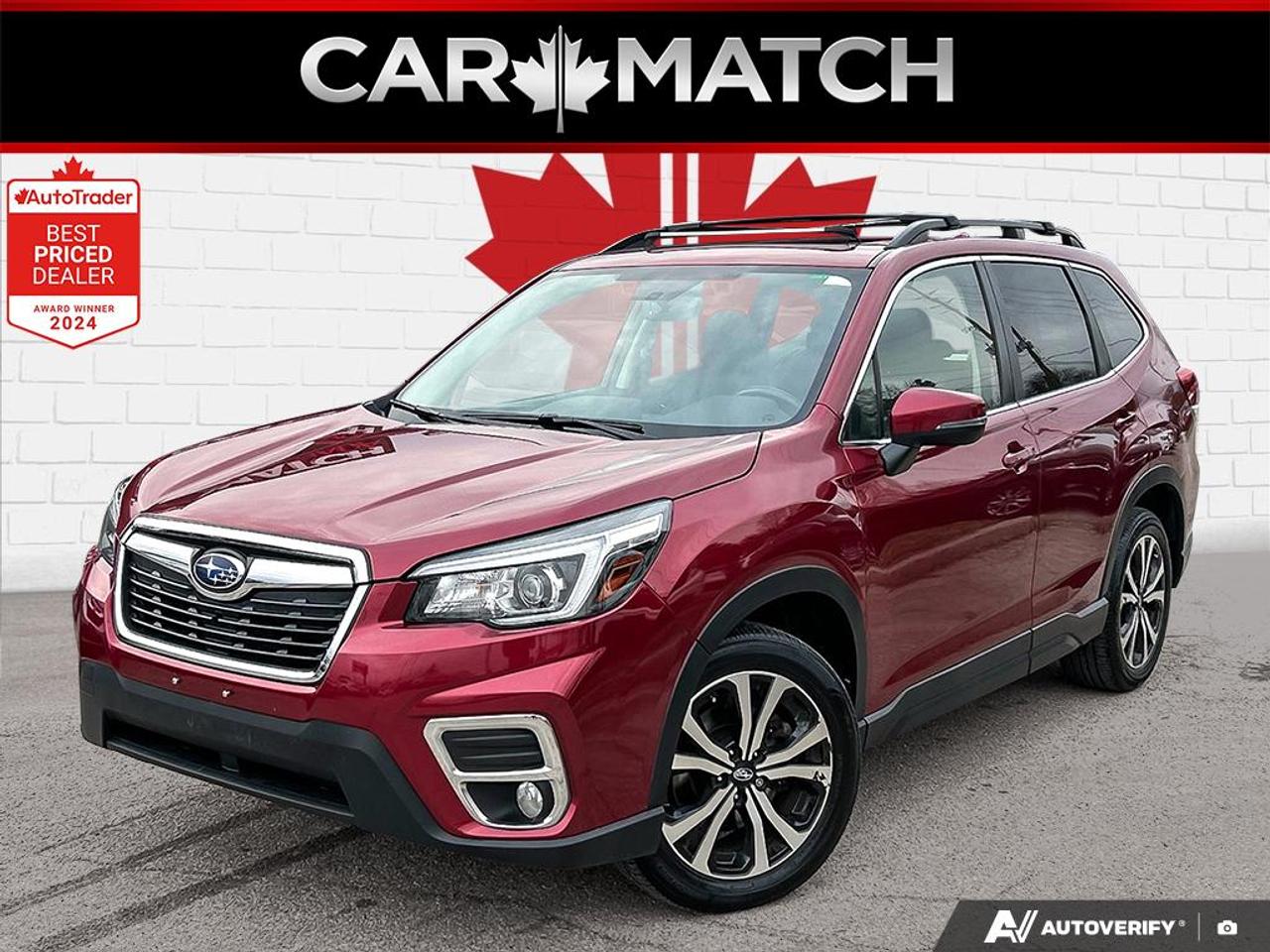 2020 Subaru Forester 2.5i Limited AWD with Eyesight Package