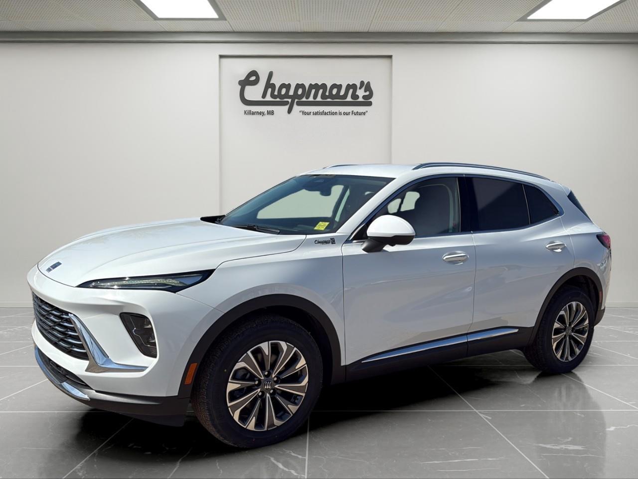 <p>Finished in Summit White with an Ebony interior, this 2026 Buick Envision Preferred AWD delivers a clean, modern design paired with a quiet and comfortable driving experience. With its refined styling and well-appointed cabin, its an ideal compact SUV for daily commuting and long highway drives alike.</p><p>Powered by a 2.0L turbocharged 4-cylinder engine paired with a 9-speed automatic transmission, this Envision offers a smooth balance of performance and efficiency. With all-wheel drive and Buicks QuietTuning technology, it provides confident traction and a calm, composed ride in all conditions.</p><h3>Performance & Capability</h3><ul><li><p>2.0L turbocharged 4-cylinder engine</p></li><li><p>9-speed automatic transmission</p></li><li><p>All-wheel drive (AWD)</p></li><li><p>Engine stop-start system</p></li><li><p>Smooth, quiet ride with active noise cancellation</p></li></ul><h3>Interior Comfort & Convenience</h3><ul><li><p>8-way power driver seat with lumbar support</p></li><li><p>Heated steering wheel</p></li><li><p>Dual-zone automatic climate control</p></li><li><p>Ambient interior lighting</p></li><li><p>Driver seat memory settings</p></li><li><p>Quiet cabin with Buick QuietTuning</p></li></ul><h3>Technology & Connectivity</h3><ul><li><p>30" ultra-wide display with Google built-in</p></li><li><p>Wireless Apple CarPlay & Android Auto</p></li><li><p>Wireless charging</p></li><li><p>Bose 9-speaker premium audio system</p></li><li><p>Remote vehicle start</p></li><li><p>Universal home remote</p></li><li><p>OnStar with Wi-Fi capability</p></li></ul><h3>Safety & Driver Assistance</h3><ul><li><p>Adaptive cruise control</p></li><li><p>HD surround vision</p></li><li><p>Enhanced automatic emergency braking</p></li><li><p>Lane keep assist with departure warning</p></li><li><p>Blind zone steering assist</p></li><li><p>Rear cross traffic braking</p></li><li><p>Rear pedestrian alert</p></li><li><p>Intersection automatic emergency braking</p></li><li><p>Safety alert seat</p></li><li><p>Head-up display</p></li></ul><h3>Exterior Highlights</h3><ul><li><p>Summit White exterior finish</p></li><li><p>18" aluminum wheels with machine finish</p></li><li><p>LED headlamps</p></li><li><p>Heated power mirrors with memory</p></li><li><p>Clean, modern exterior styling</p></li></ul><p>A refined AWD SUV that combines turbocharged efficiency, advanced safety, and premium comfort for everyday driving.</p><p>2 Year/24,000 kilometer* Complimentary Oil Changes (2 total)</p><p>3 Year/60,000 kilometer* Base Warranty Coverage</p><p>5 Year/100,000 kilometer* Powertrain Component Warranty Coverage</p><p>5 Year/100,000 kilometer* Courtesy Transportation and 24/7 Roadside Assistance</p><p>6 Year/160,000 kilometer* Sheet Metal (Rust Through) Perforation Warranty Coverage</p><p>*Whichever Comes First.</p><p>Price Includes Dealer Fee.</p><p>Price Excludes PST & GST.</p><p>Financing Options Available, Call For More Details.</p> <p><strong>*While every reasonable effort is made to ensure the accuracy of this information, we are not responsible for any error or omissions contained on these pages. Please verify any information in question with Chapman Motors Ltd.</strong></p>