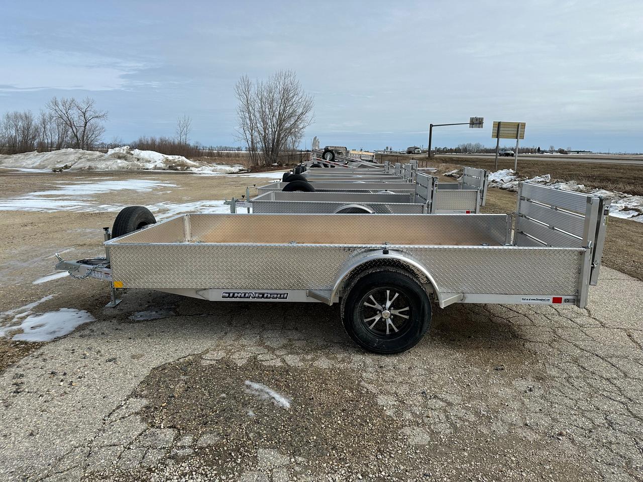 2026 Stronghaul Utility Trailer  66" x 12' Stronhaul Solid Side Utility Trailer Photo5