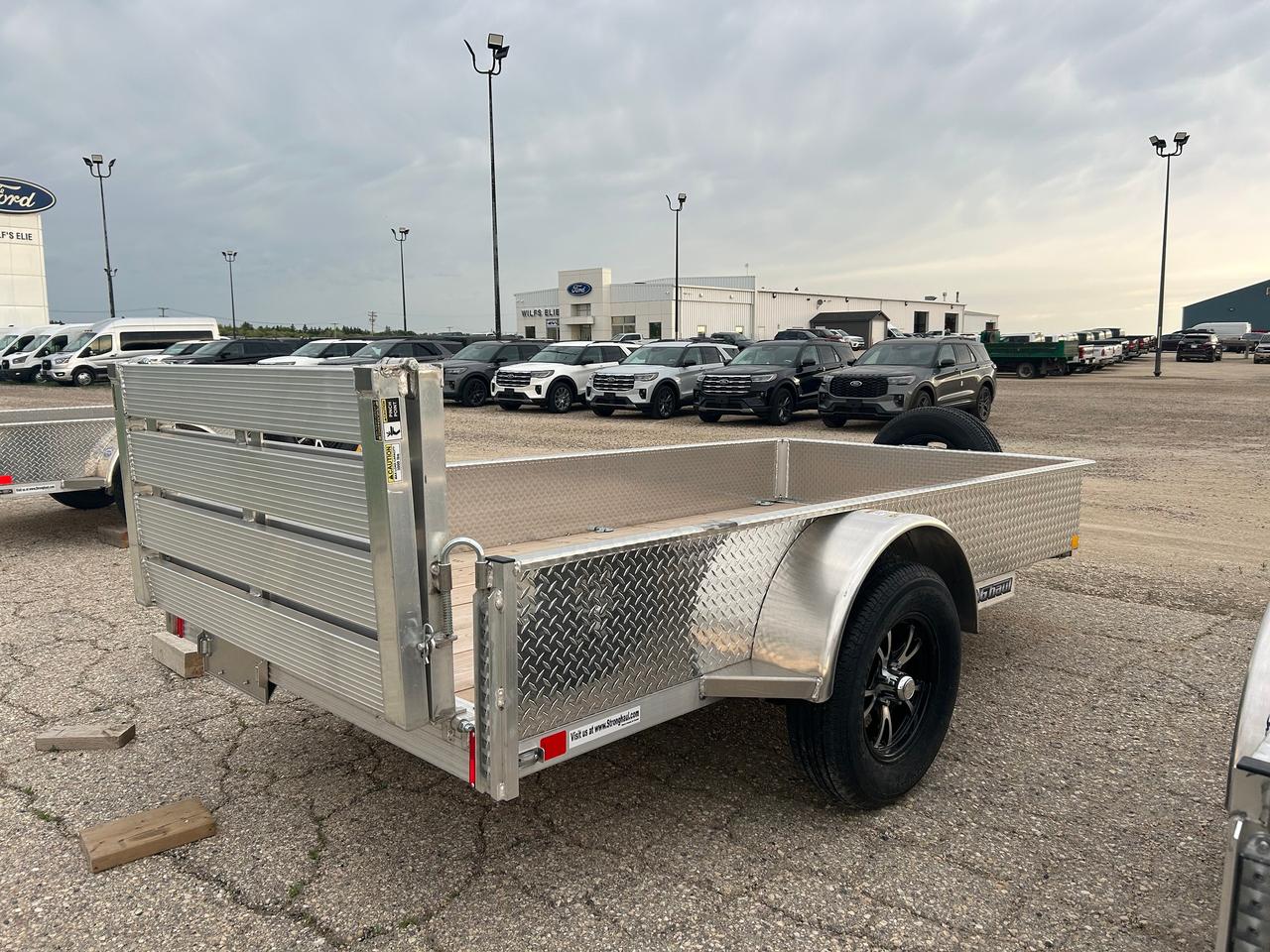 2026 Stronghaul Utility Trailer  60" x 10' Stronghaul Solid Side Trailer Photo5
