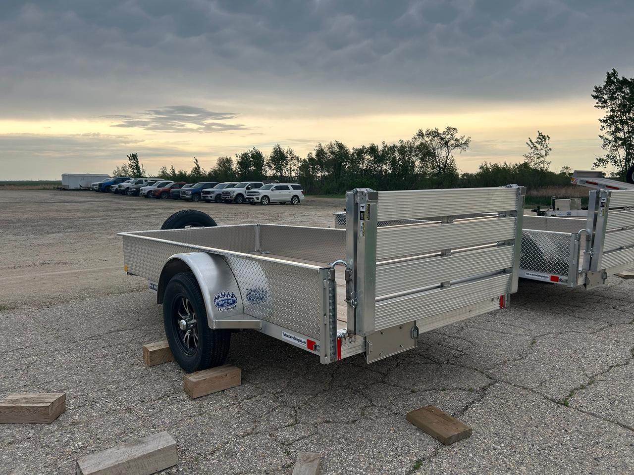 2026 Stronghaul Utility Trailer  60" x 10' Stronghaul Solid Side Trailer Photo4