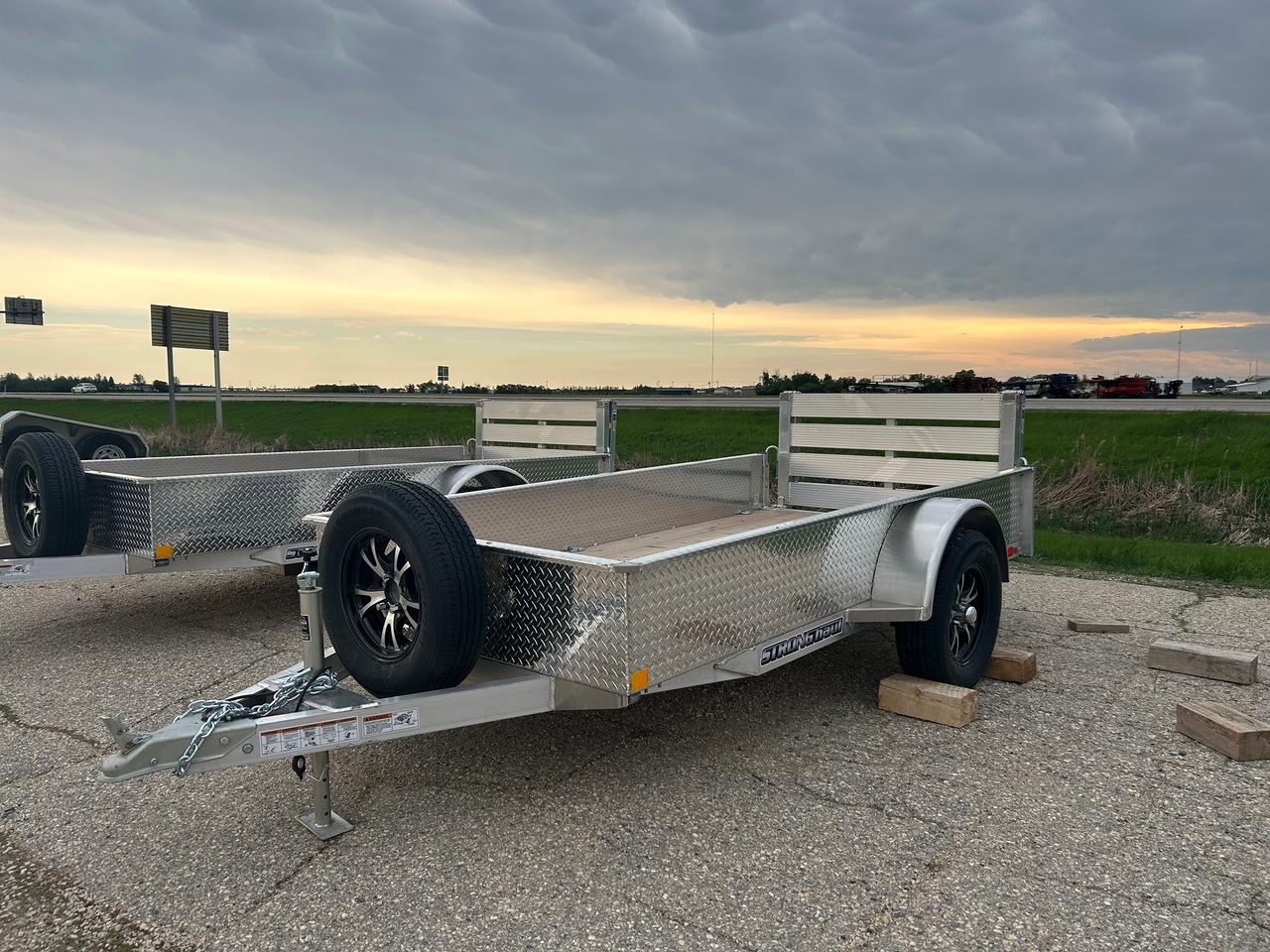 2026 Stronghaul Utility Trailer  60" x 10' Stronghaul Solid Side Trailer Photo5