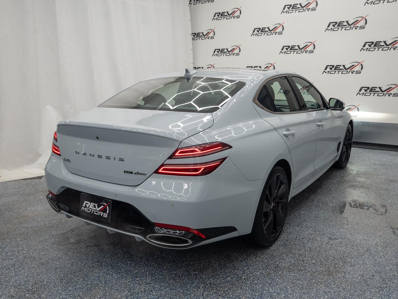 2023 Genesis G70 3.3T SPORT | Certified | Heads-Up Photo