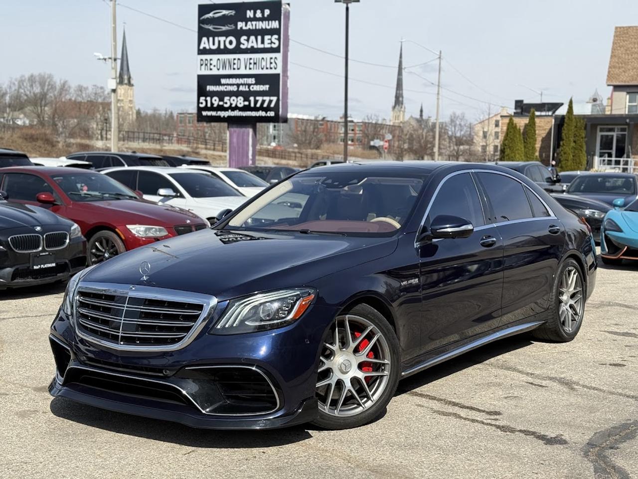 2019 Mercedes-Benz S-Class S63 DESIGNO 2 TONE | MAYBACH PKG Photo0