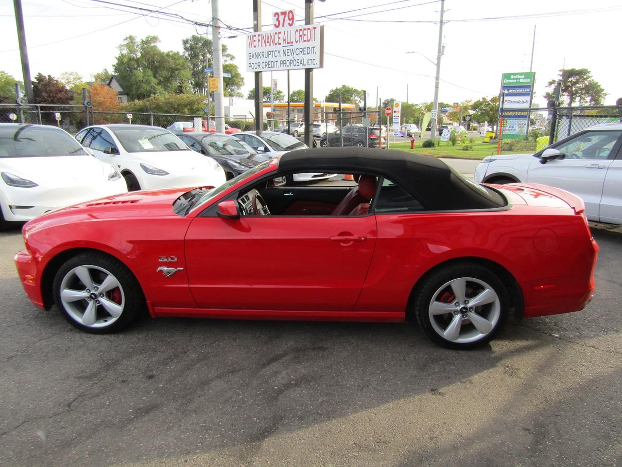 2014 Ford Mustang GT,Convertiable,Leather,Blutooth,Alloy*Certified* Photo3
