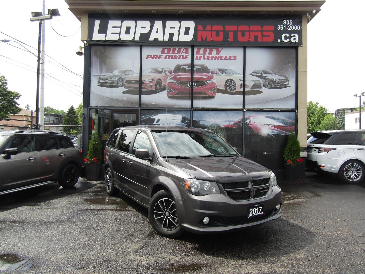 2017 Dodge Grand Caravan GT,7Pass,DVD,Navi,Blind Spot,Leather,Camera,*One Owner*Certified* Photo