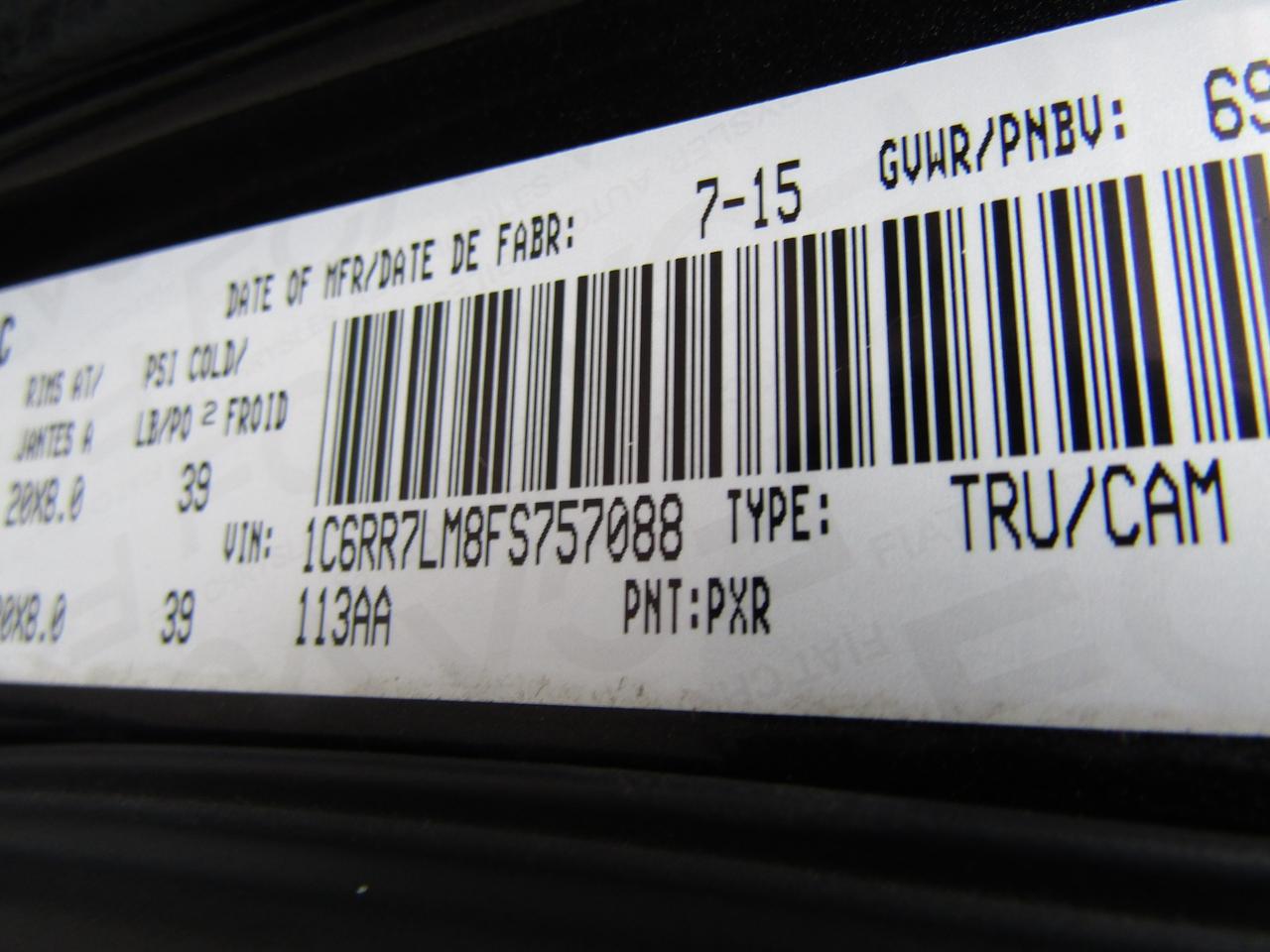 2015 RAM 1500 Diesel,Big Horn,4X4,Camera,Alloy,Pwr Seats & locks & Windows*Certified* Photo