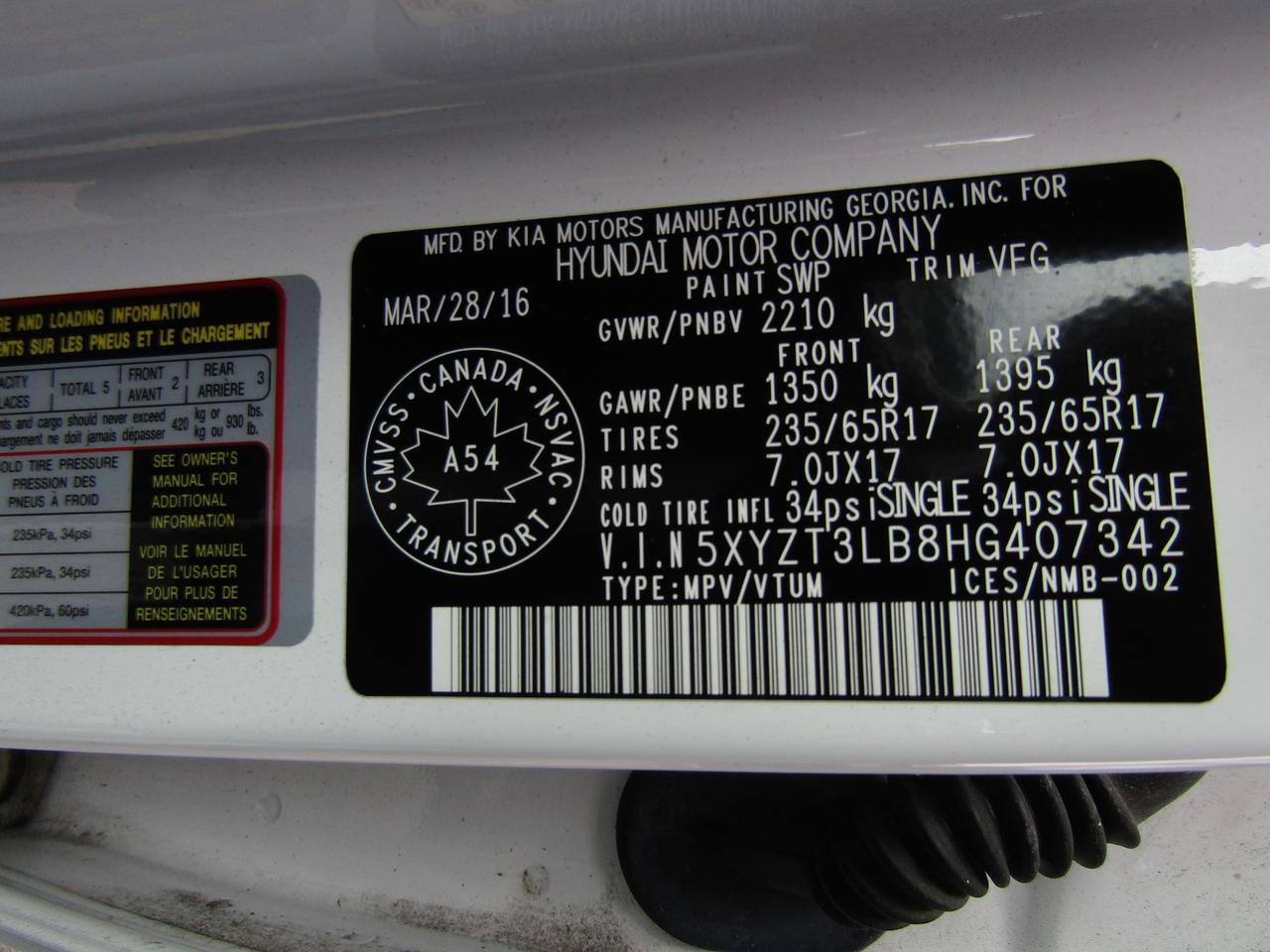 2017 Hyundai Santa Fe Sport, Camera, Heated Seats, Bluetooth, Alloy, *Certified* Photo