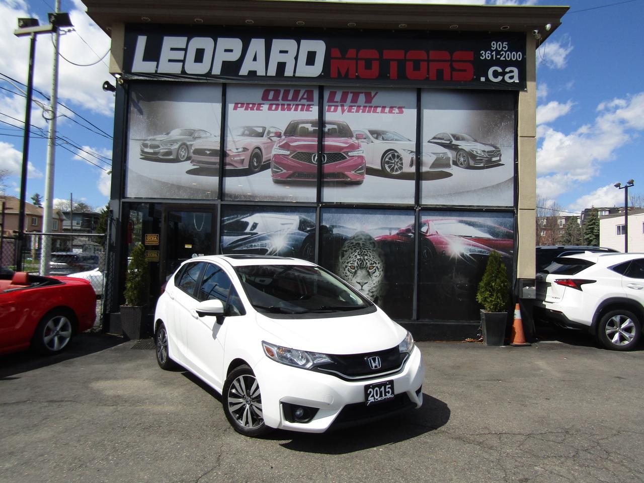 2015 Honda Fit EX, Sunroof, 2Camera, Heated Seats, *No Accident*Certified* Photo0