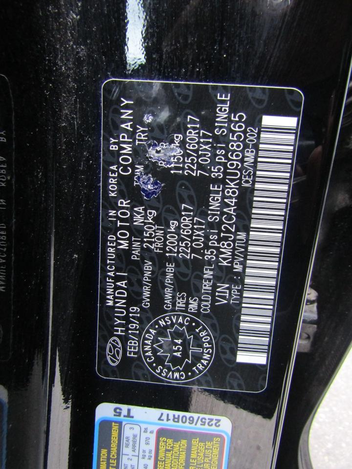 2019 Hyundai Tucson SE, Awd, Camera, Lane Assist, Alloy, *Certified* Photo