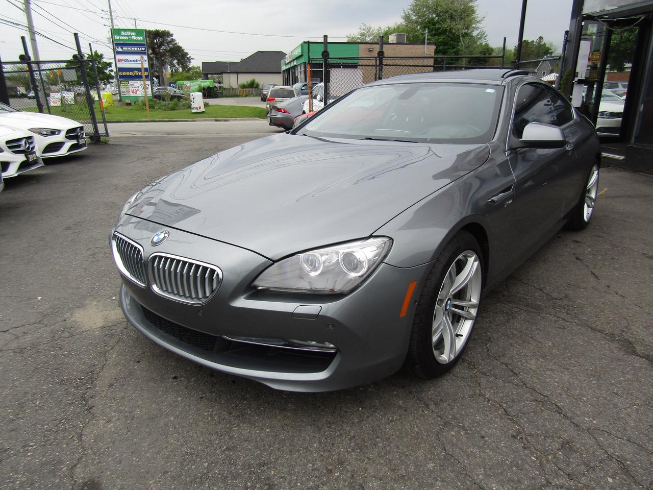 2012 BMW 6-Series 650i, AWD, Navi, Camera, Leather, Sunroof, LOW KM, *Certified* Photo2