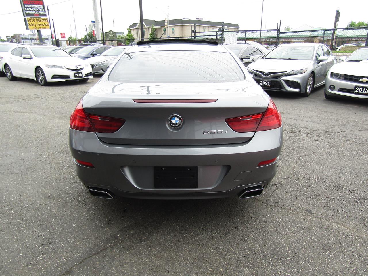 2012 BMW 6 Series 650i, AWD, Navi, Camera, Leather, Sunroof, LOW KM, *Certified* Photo