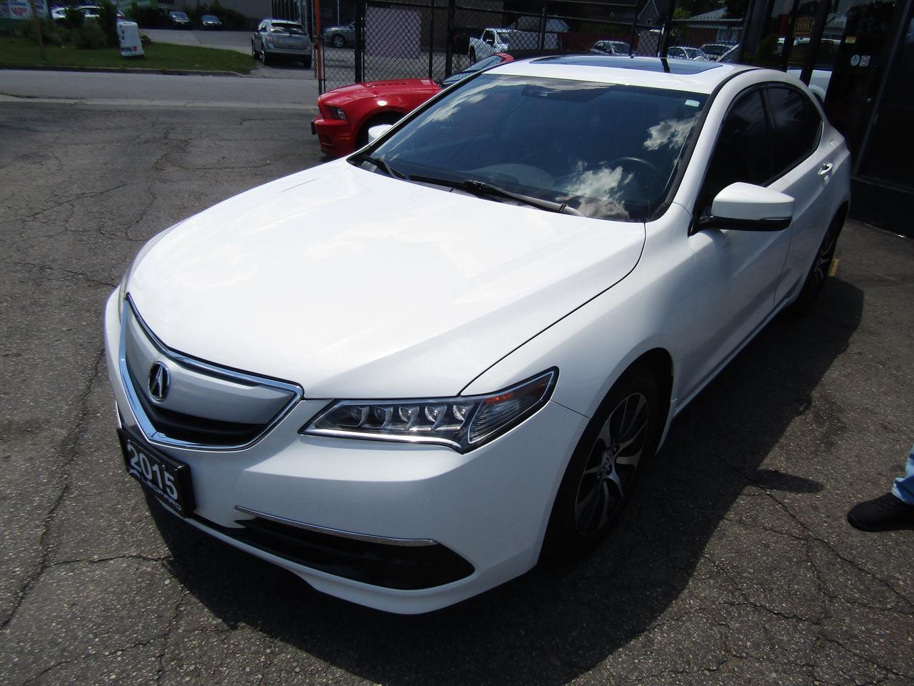 2015 Acura TLX Tech Pkg, Navi, Sunroof, Blind Spot, Leather, Camera, *Certified* Photo2