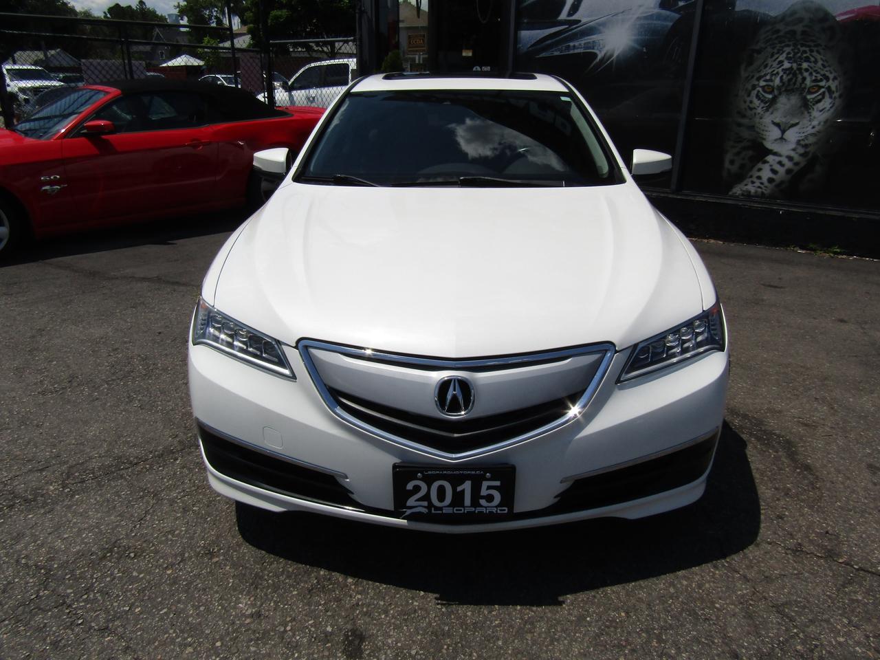 2015 Acura TLX Tech Pkg, Navi, Sunroof, Blind Spot, Leather, Camera, *Certified* Photo1