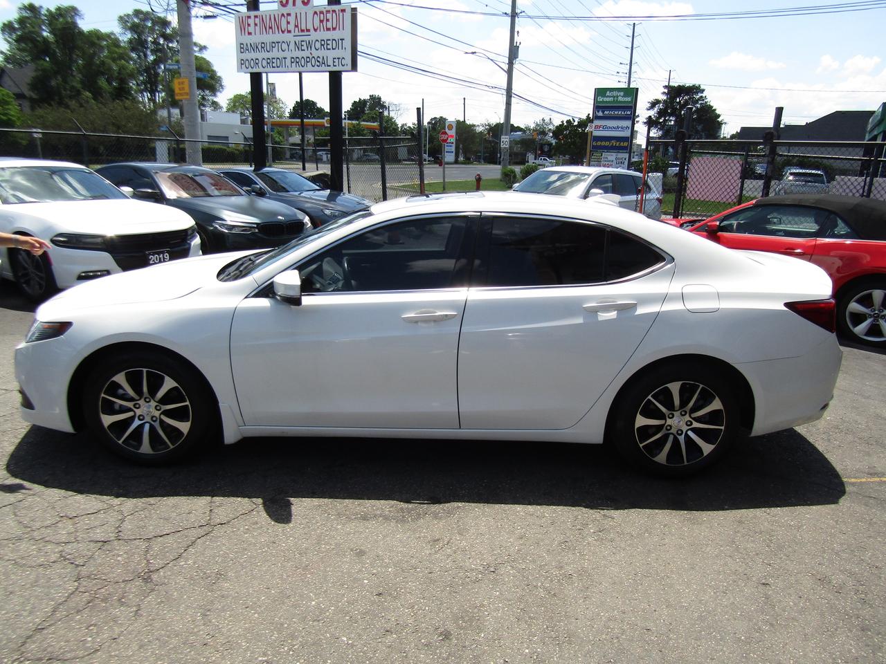 2015 Acura TLX Tech Pkg, Navi, Sunroof, Blind Spot, Leather, Camera, *Certified* Photo3