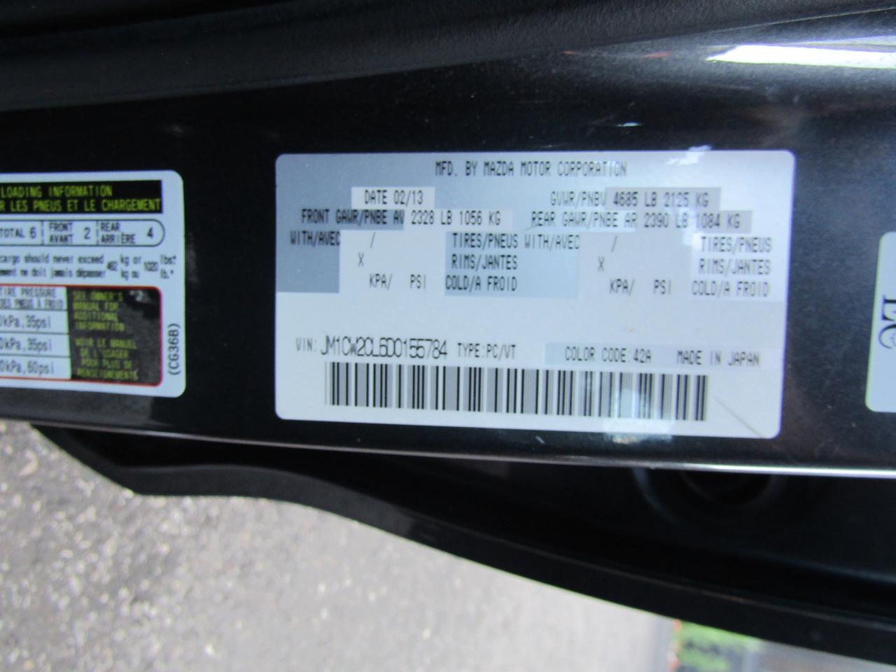 2013 Mazda MAZDA5 GX,6 Pass, Bluetooth, Cruise Ctrl, Alloy, *One Owner*Certified* Photo