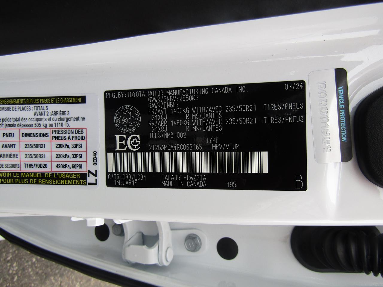 2024 Lexus RX 350 F-Sport, AWD, Navi, Blind Spot, Pano, 360 Camera, Memory, *Certified* Photo