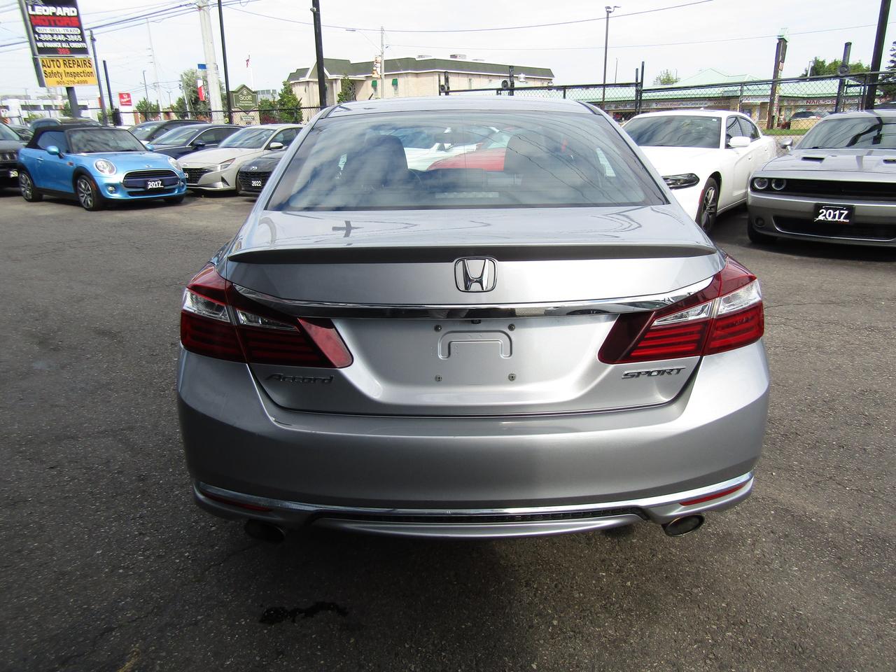 2016 Honda Accord Sport, Sunroof, Leather, 2Camera, Alloy, *Certified* Photo