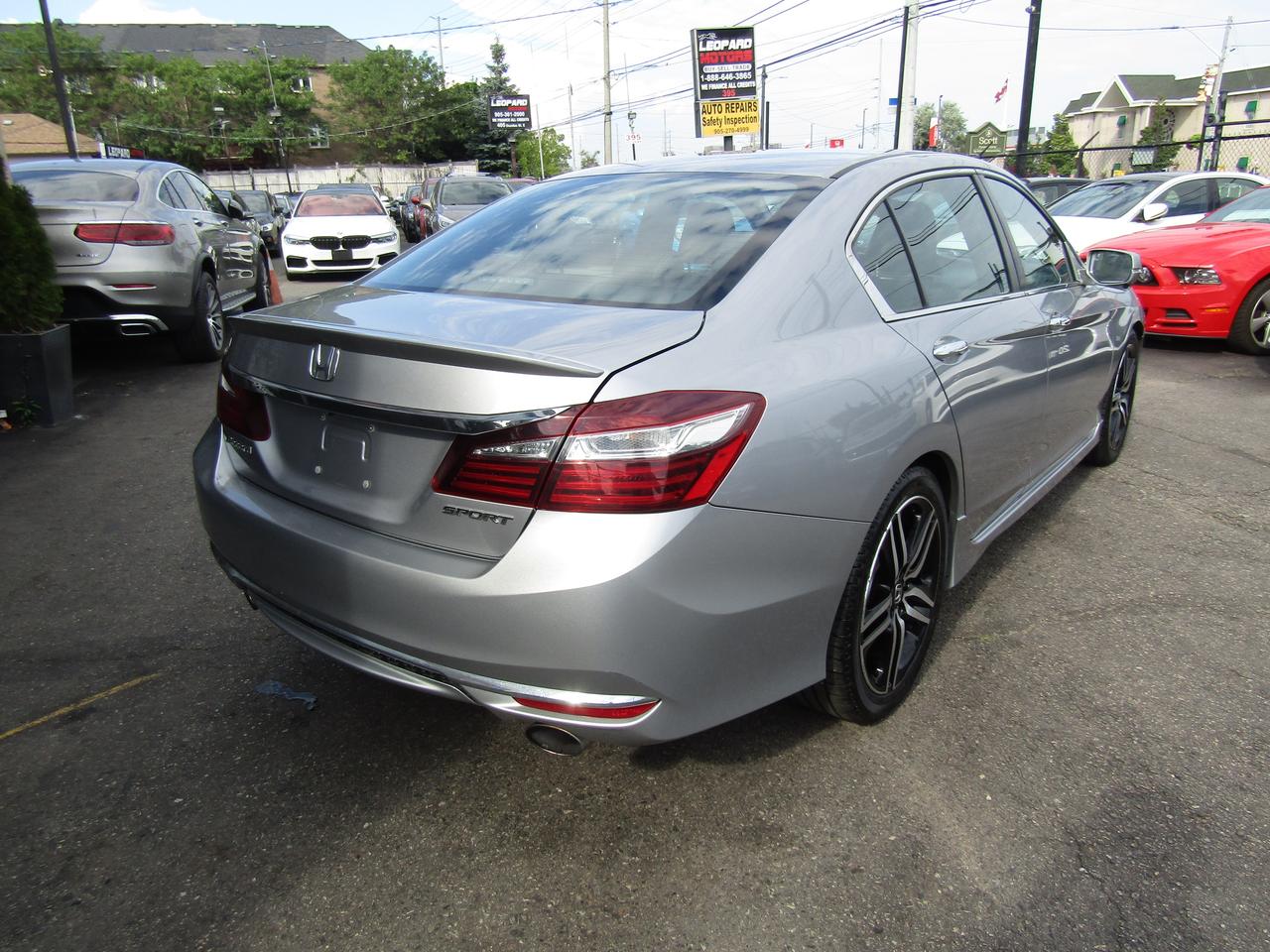 2016 Honda Accord Sport, Sunroof, Leather, 2Camera, Alloy, *Certified* Photo