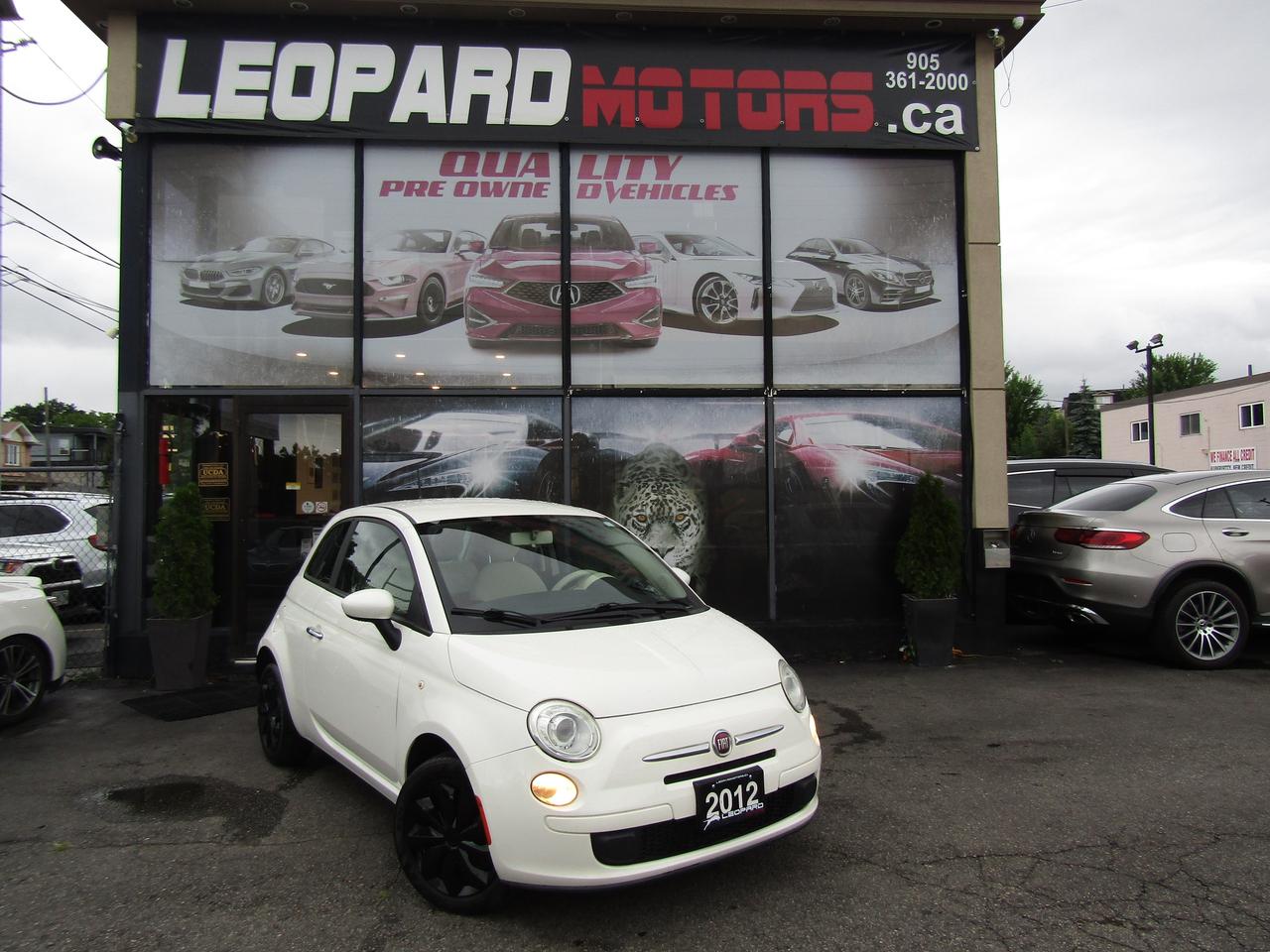2012 Fiat 500 Pop, Sport Drive, Manual Trans., Pwr Windows & Lock, *One Owner*Certified* Photo