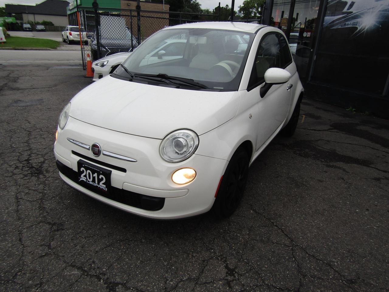 2012 Fiat 500 Pop, Sport Drive, Manual Trans., Pwr Windows & Lock, *One Owner*Certified* Photo
