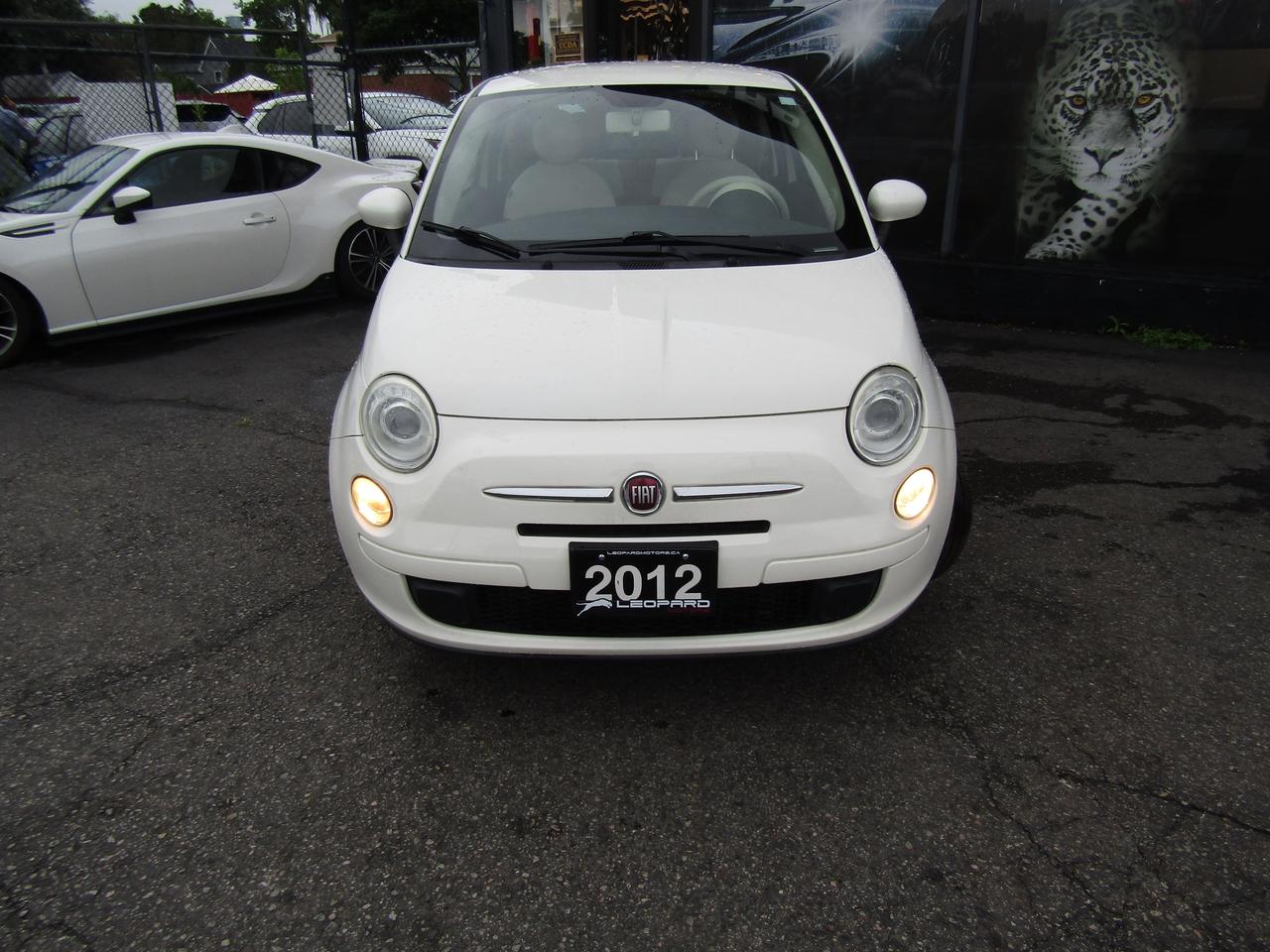 2012 Fiat 500 Pop, Sport Drive, Manual Trans., Pwr Windows & Lock, *One Owner*Certified* Photo