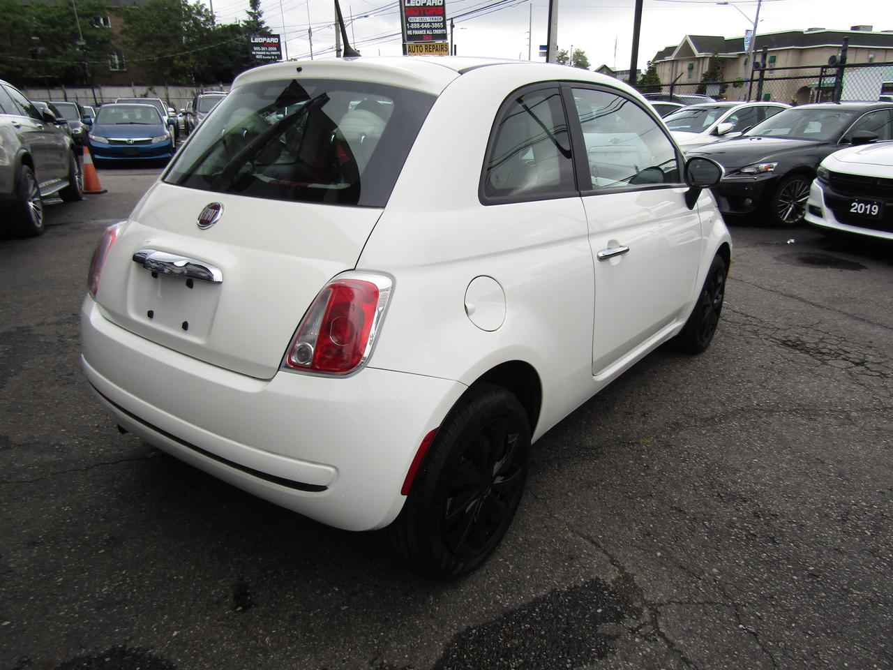 2012 Fiat 500 Pop, Sport Drive, Manual Trans., Pwr Windows & Lock, *One Owner*Certified* Photo