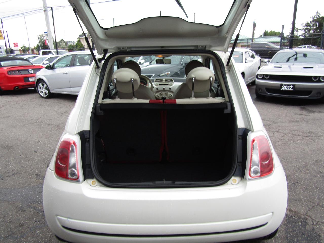 2012 Fiat 500 Pop, Sport Drive, Manual Trans., Pwr Windows & Lock, *One Owner*Certified* Photo