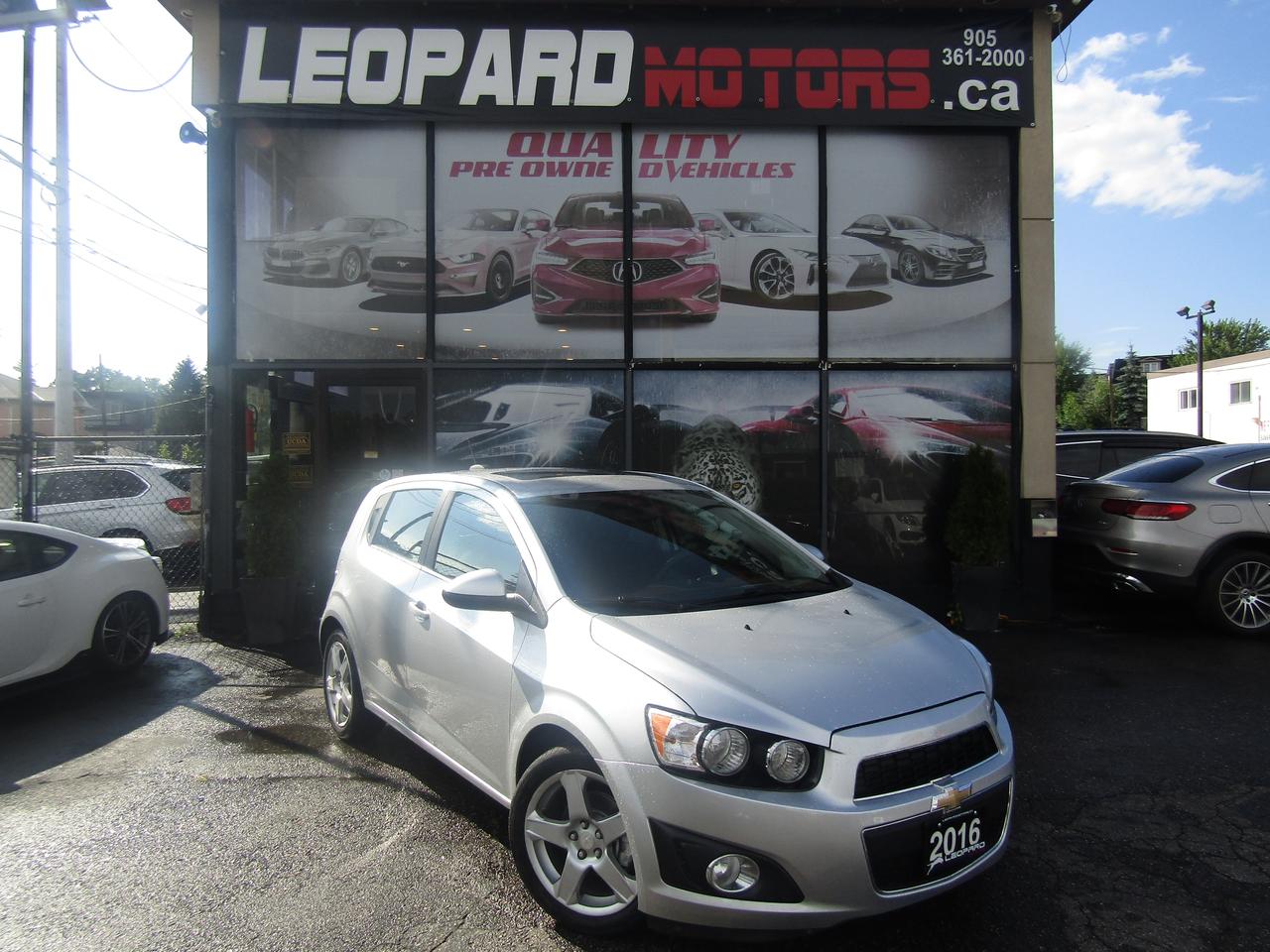 2016 Chevrolet Sonic LT, Sunroof, Camera, Automatic trans, Bluetooth, Cruise Ctrl, *Certified* Photo0