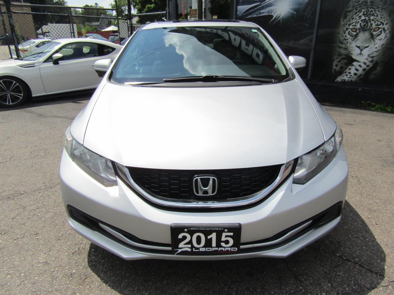 2015 Honda Civic EX, Sunroof, 2Camera, Bluetooth, Cruise Ctrl, Alloy *Certified* Photo5