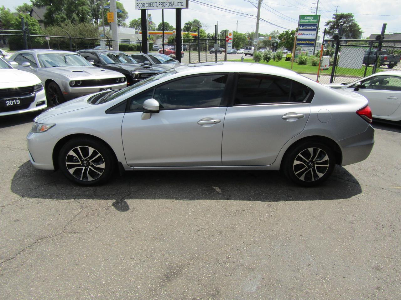 2015 Honda Civic EX, Sunroof, 2Camera, Bluetooth, Cruise Ctrl, Alloy *Certified* Photo3