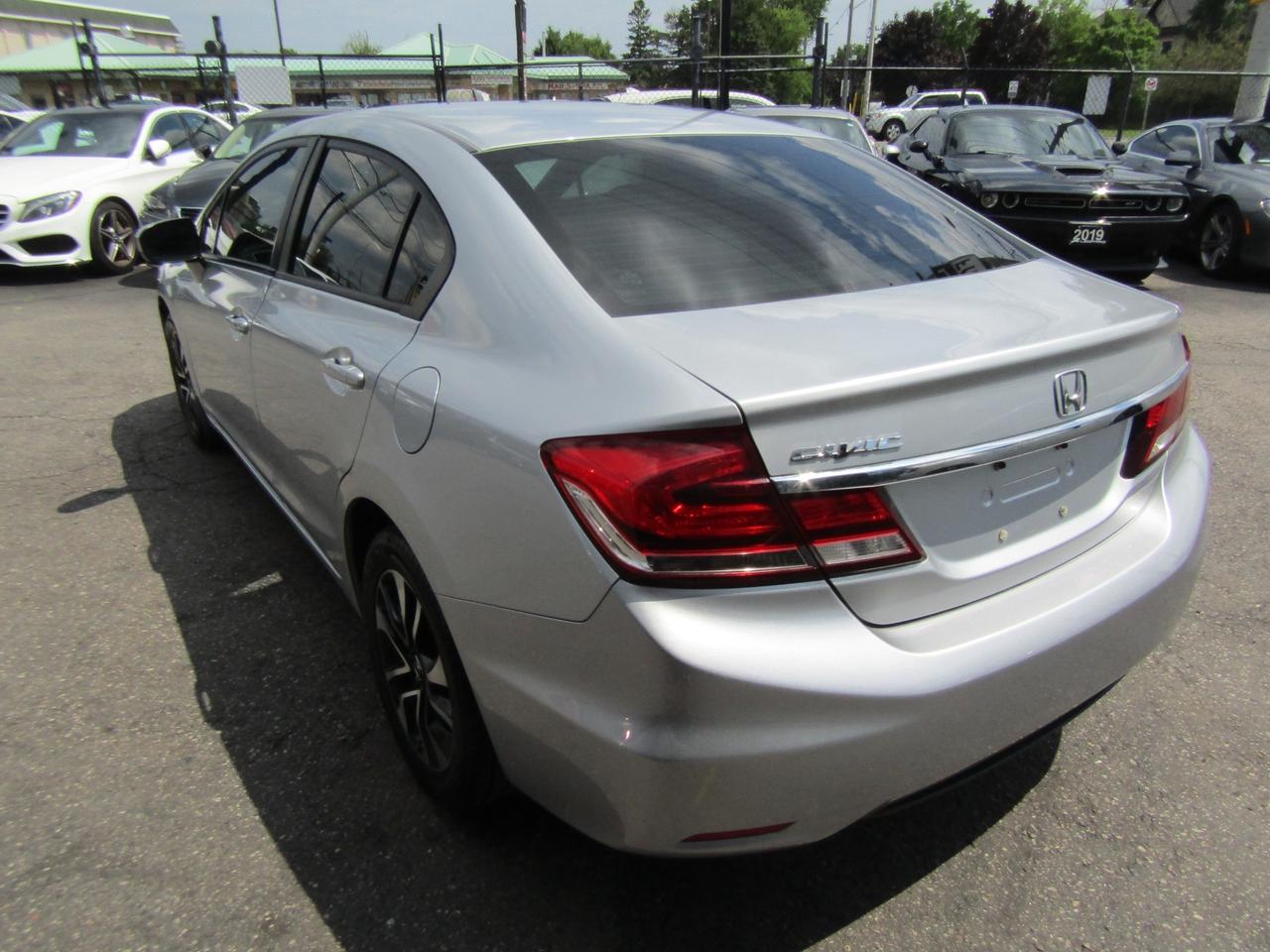2015 Honda Civic EX, Sunroof, 2Camera, Bluetooth, Cruise Ctrl, Alloy *Certified* Photo4