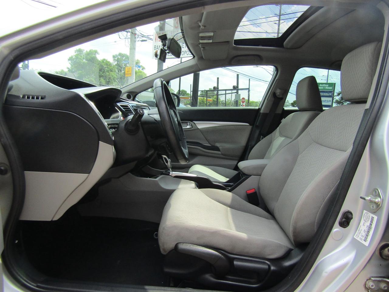 2015 Honda Civic EX, Sunroof, 2Camera, Bluetooth, Cruise Ctrl, Alloy *Certified* Photo