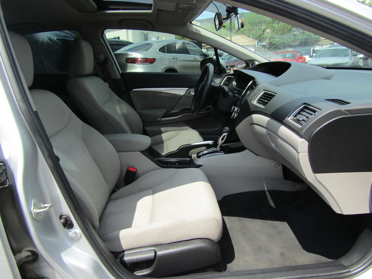 2015 Honda Civic EX, Sunroof, 2Camera, Bluetooth, Cruise Ctrl, Alloy *Certified* Photo