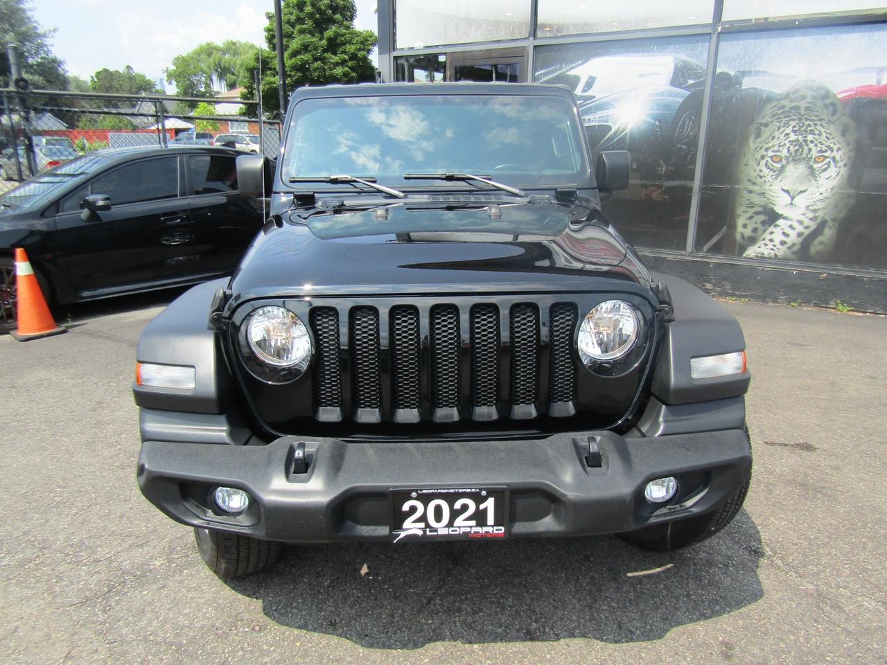 2021 Jeep Wrangler Unlimited Sport, 4x4, Navi, Camera, Leather, Bluetooth, Alloy, *Certified* Photo