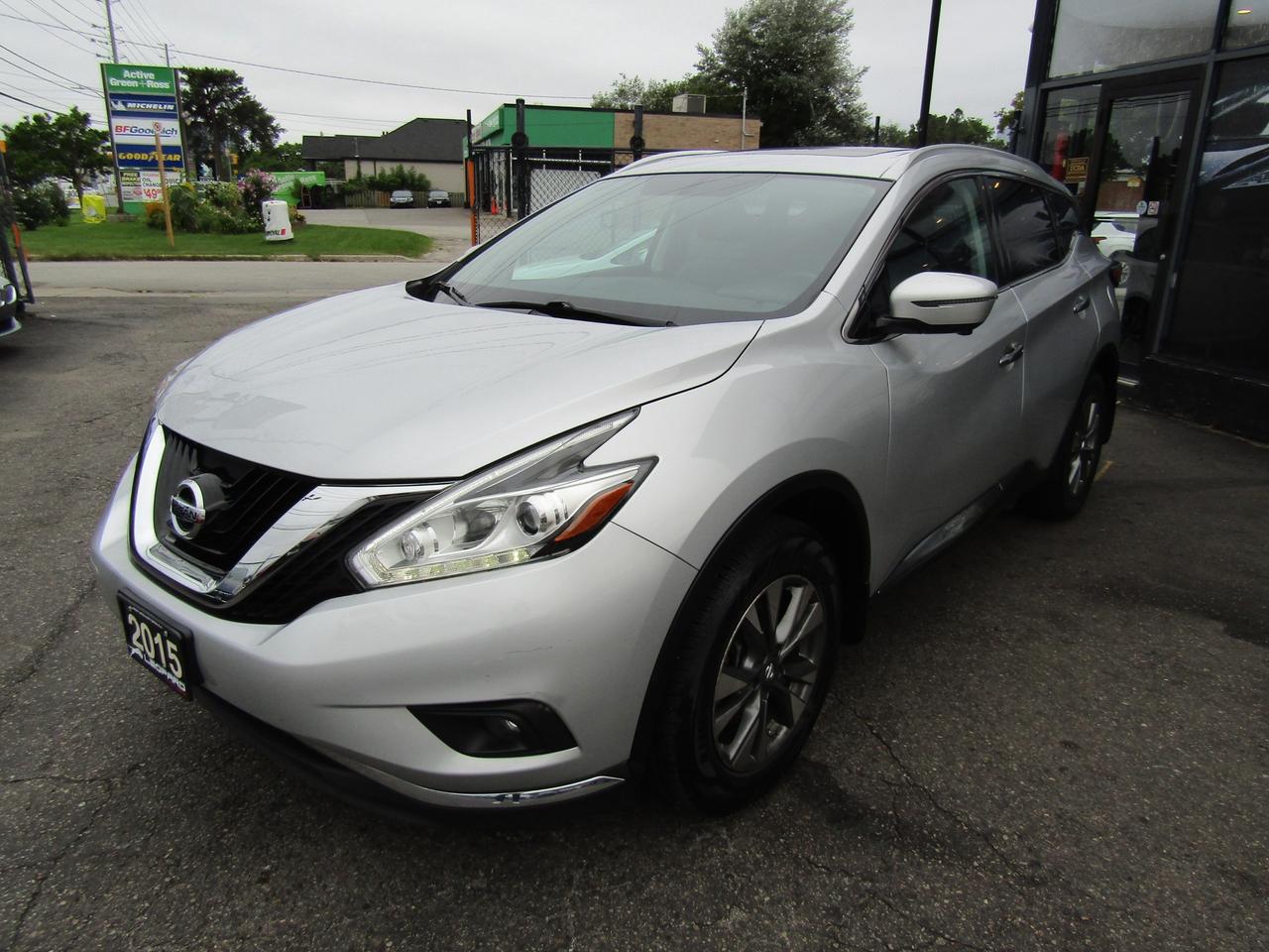 2015 Nissan Murano SL, AWD, Navi, Pano, Camera, Leather, *Certified* Photo2